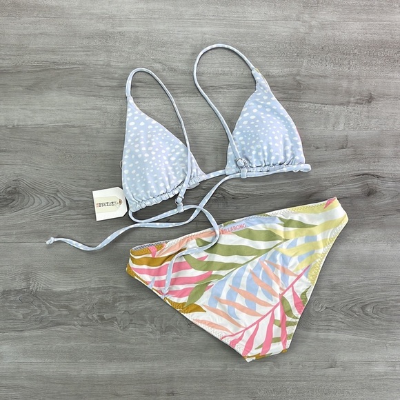 ☀️BILLABONG☀️ TROPIC JUNGLE LOWRID BIKINI SET - Picture 14 of 17